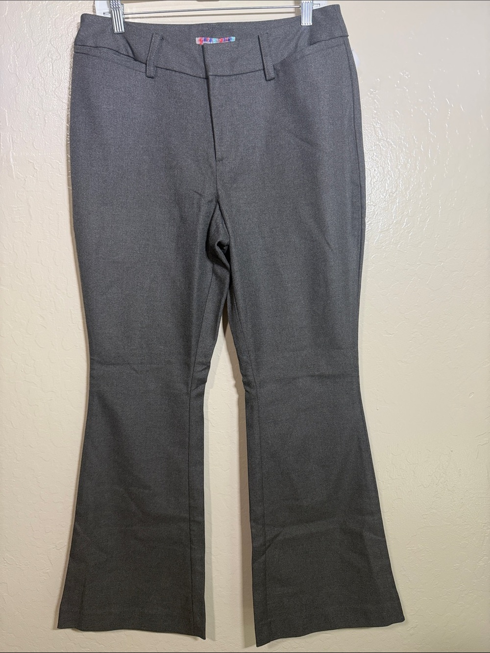 Urban Outfitters Gray Wide Leg Dress Pants Flare Bootcut Size 10
